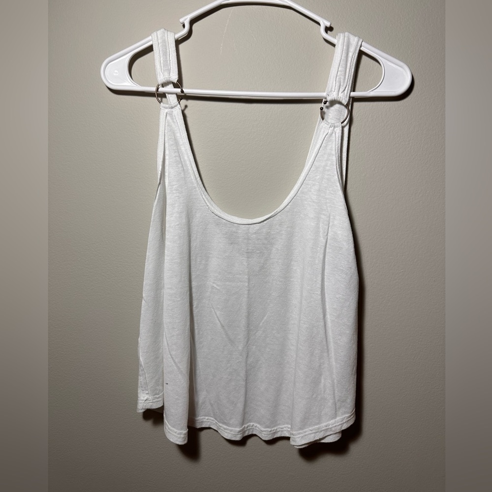 Free People White Tank Small
